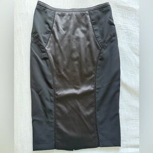 Authentic Elisabetta Franchi Elegant Black Women's Skirt